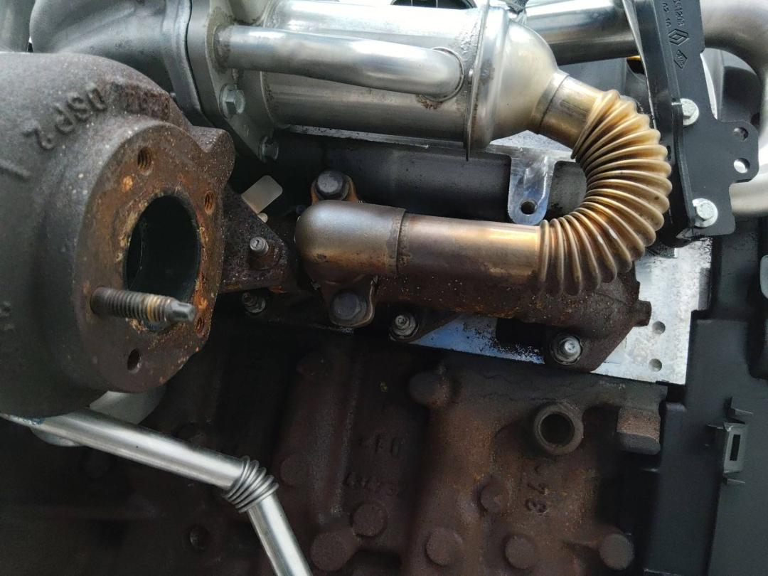 коллектор выпускной Renault Megane 3 поколение 2010, 1.5 л., дизель, МКПП - фото №1