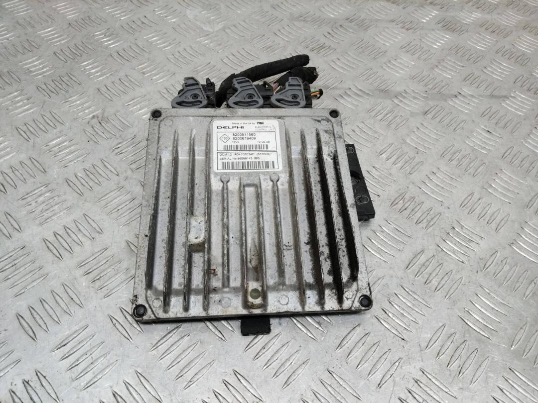 блок управления двигателем Renault Modus 2 поколение 2008, 1.5 л., дизель, 8200911560 - фото №1
