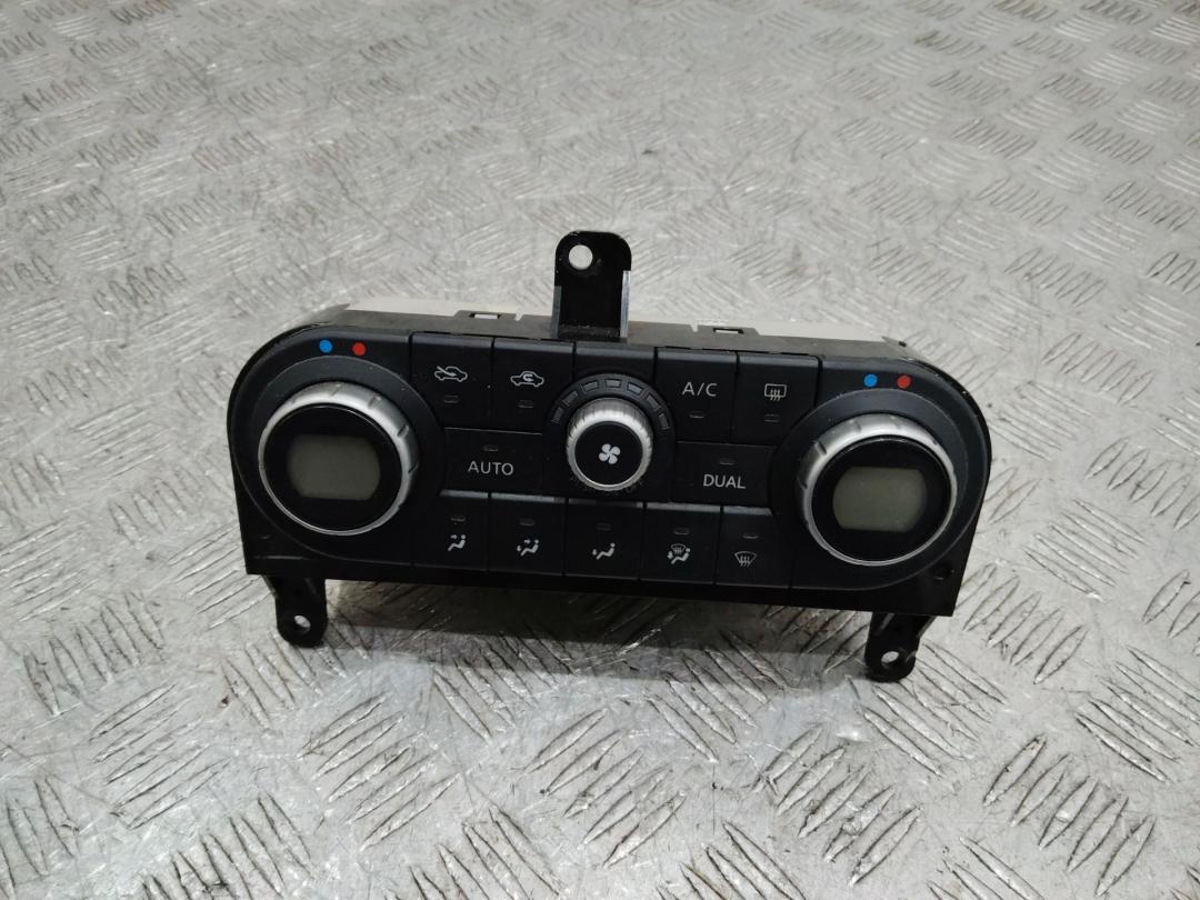 блок управления печки / климат-контроля Nissan Qashqai 1 поколение 2007, 27500JD45A - фото №1