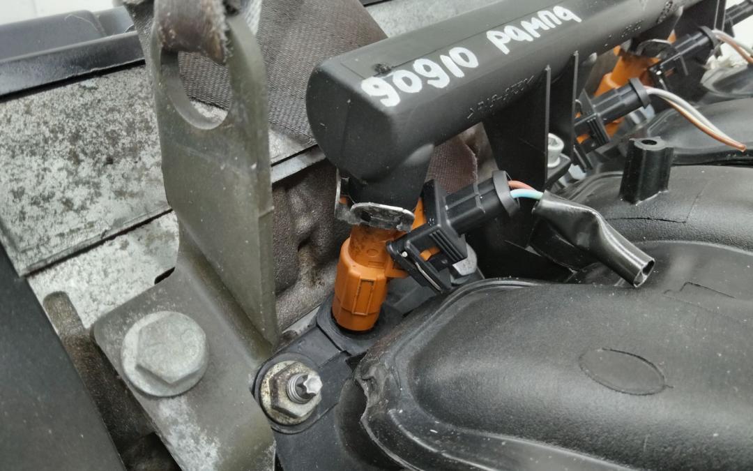 форсунка Peugeot 307 1 поколение 2004, 2.0 л., RLZ (EW10D), бензин - фото №1