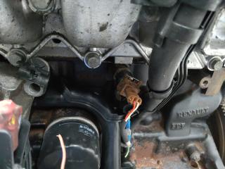 датчик детонации Renault Modus 1 поколение 2006, 1.6 л., K4M 790, бензин