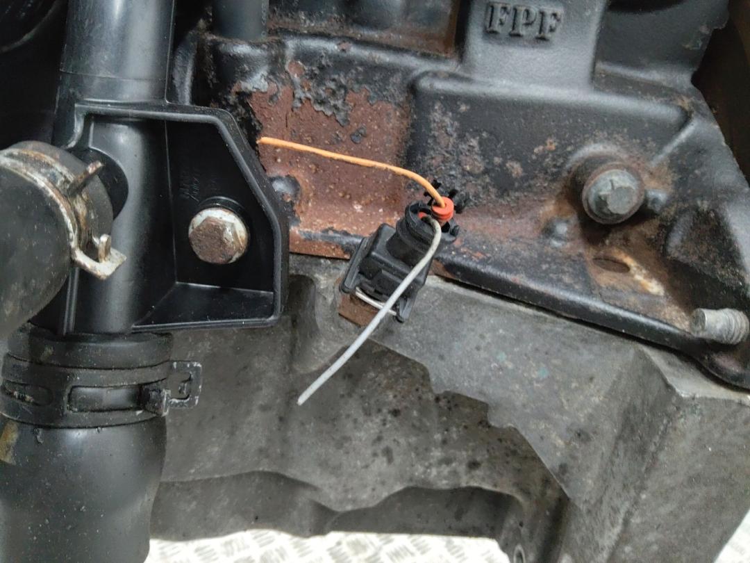 датчик уровня масла Renault Modus 1 поколение 2006, 1.6 л., K4M 790, бензин - фото №1