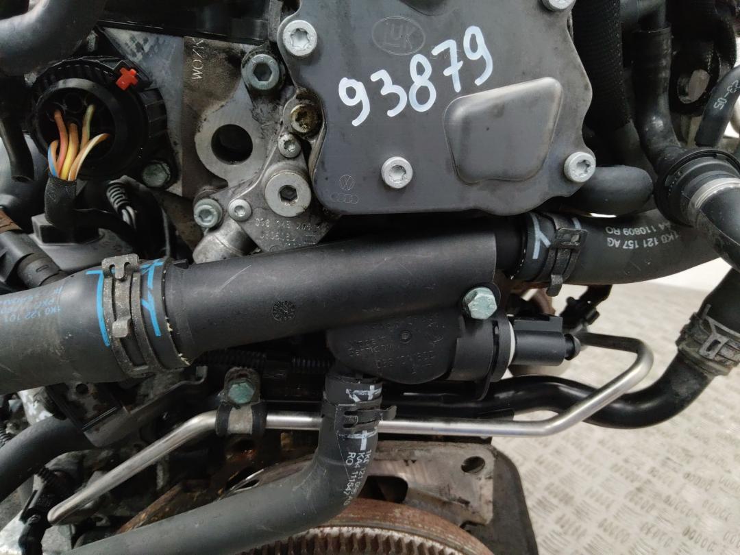 корпус термостата Volkswagen Passat B6 2006, 1.9 л., BKC, дизель, МКПП, 038121132 - фото №1