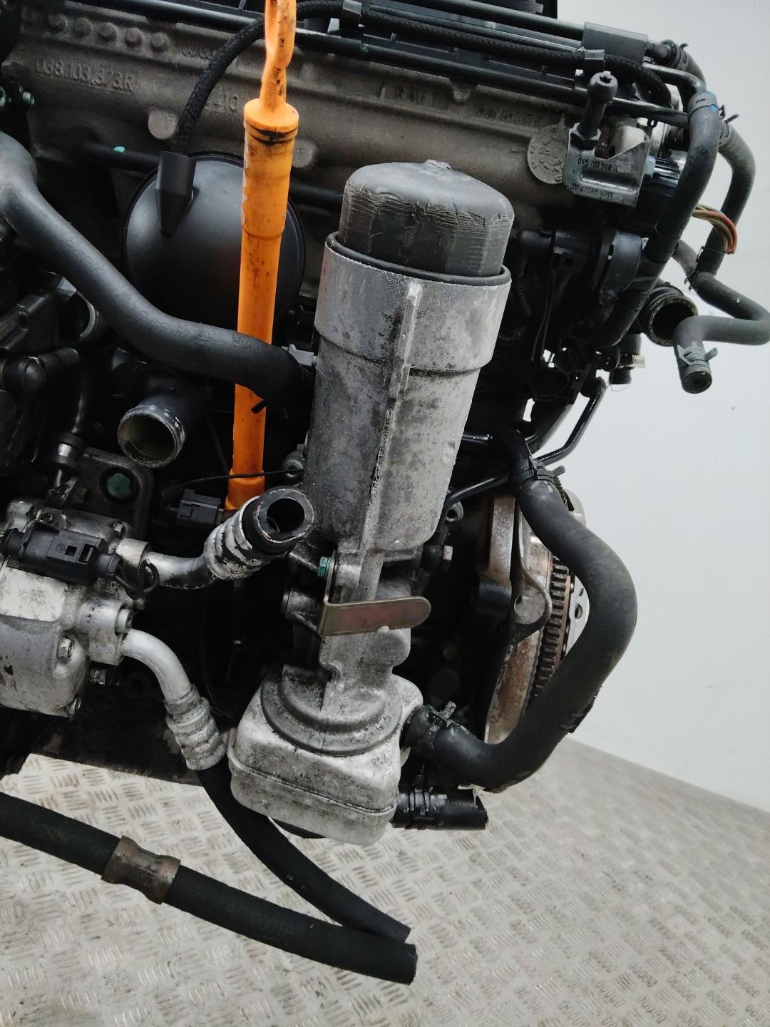 корпус масляного фильтра Volkswagen Golf 4 поколение 2000, 1.9 л., дизель, МКПП, 038115389B - фото №1