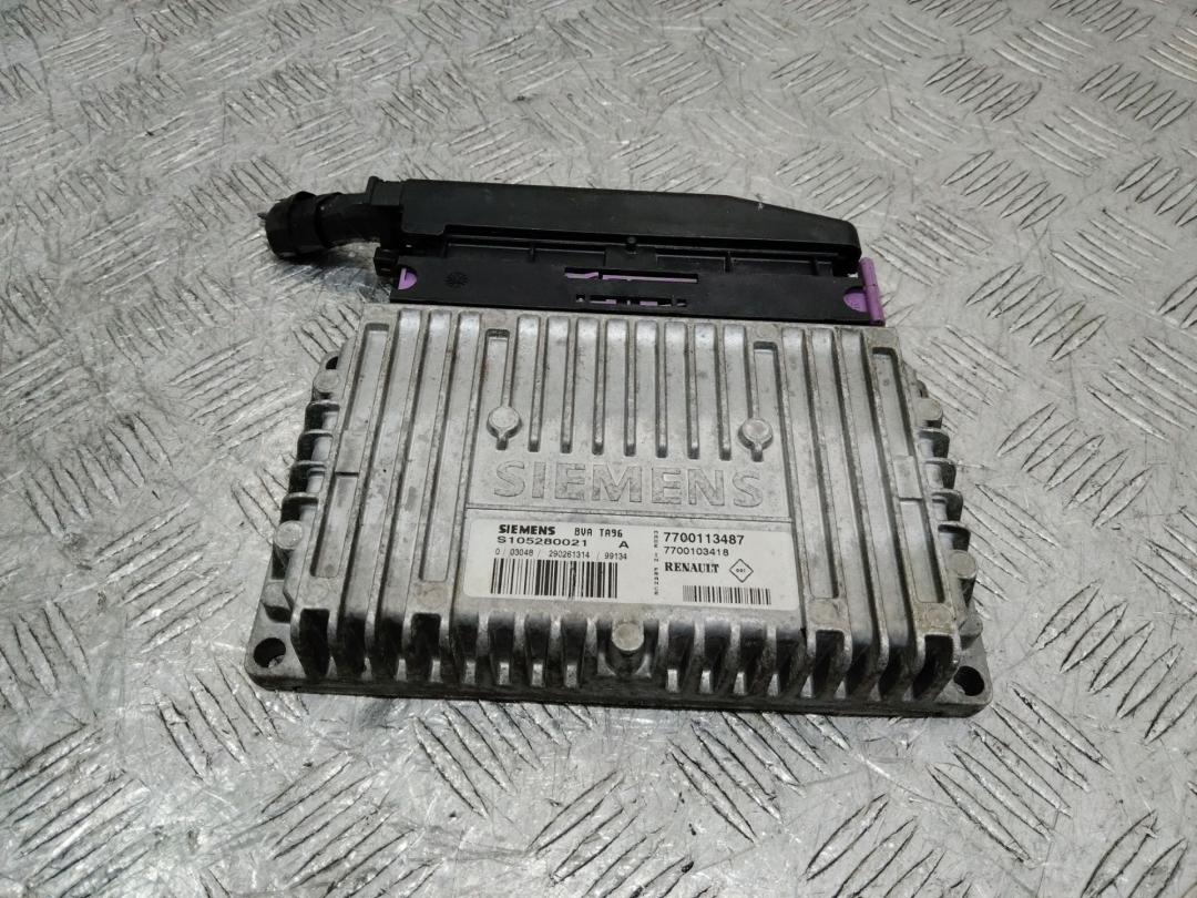 блок управления АКПП Renault Clio 2 поколение 1999, 1.6 л., K7M 745, бензин, АКПП, 7700113487 - фото №1