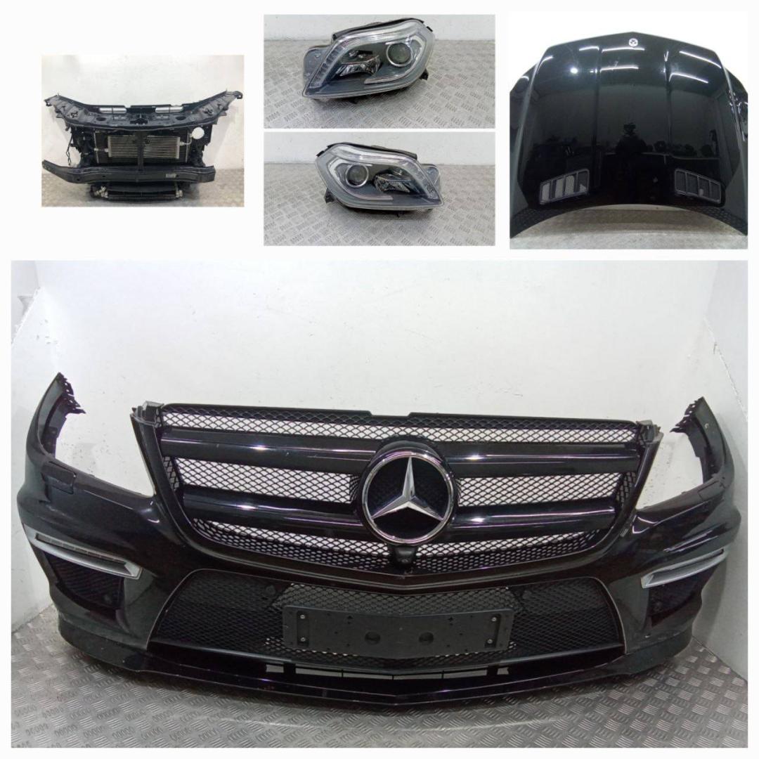 передняя часть (ноускат) в сборе Mercedes-Benz GL-Класс X166 2014, 5.5 л., M 157.982, бензин - фото №1