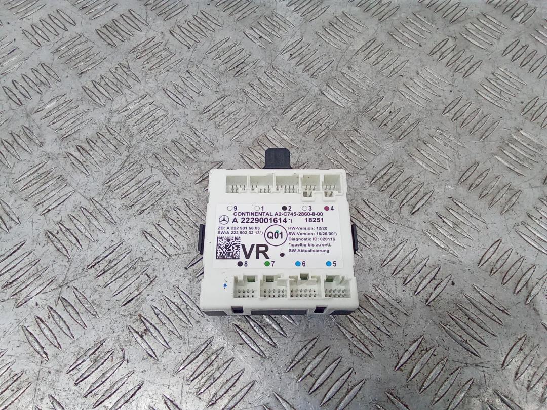 модуль управления двери Mercedes-Benz C-Класс W205/S205/C205 2016, A2229001614 - фото №1