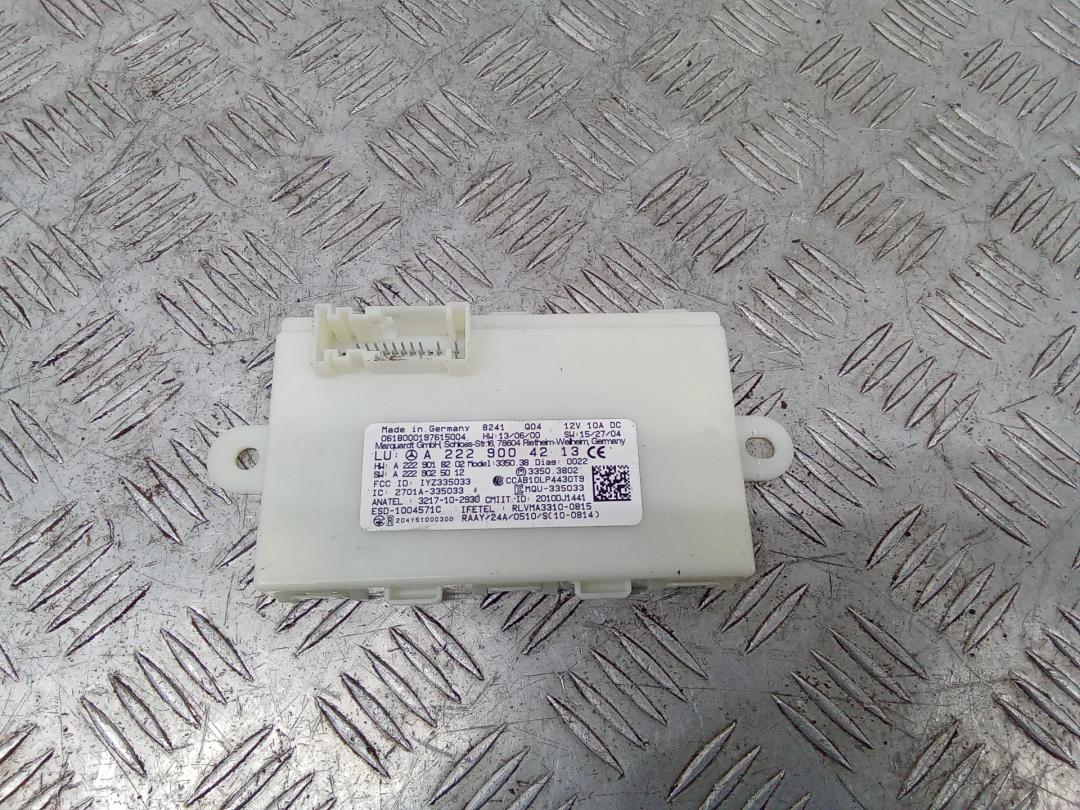 Блок управления бесключевым доступом Mercedes-Benz GLC Coupe C253 2018, A2229004213 - фото №1