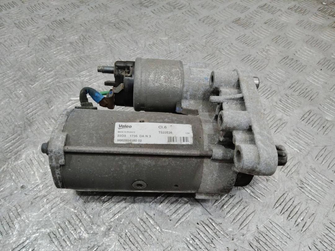 стартер Peugeot 308 T9 2013, 1.6 л., дизель, МКПП, 9662854180 - фото №1