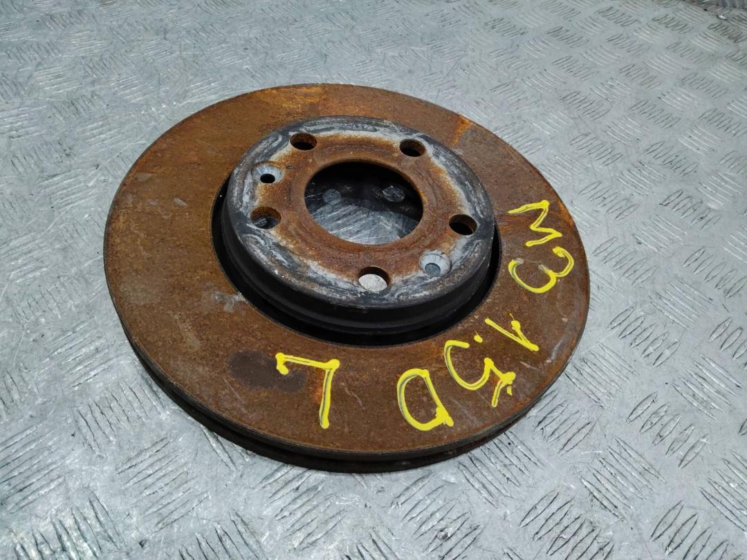 диск тормозной передний Renault Megane 3 поколение 2011, 1.5 л., дизель - фото №1