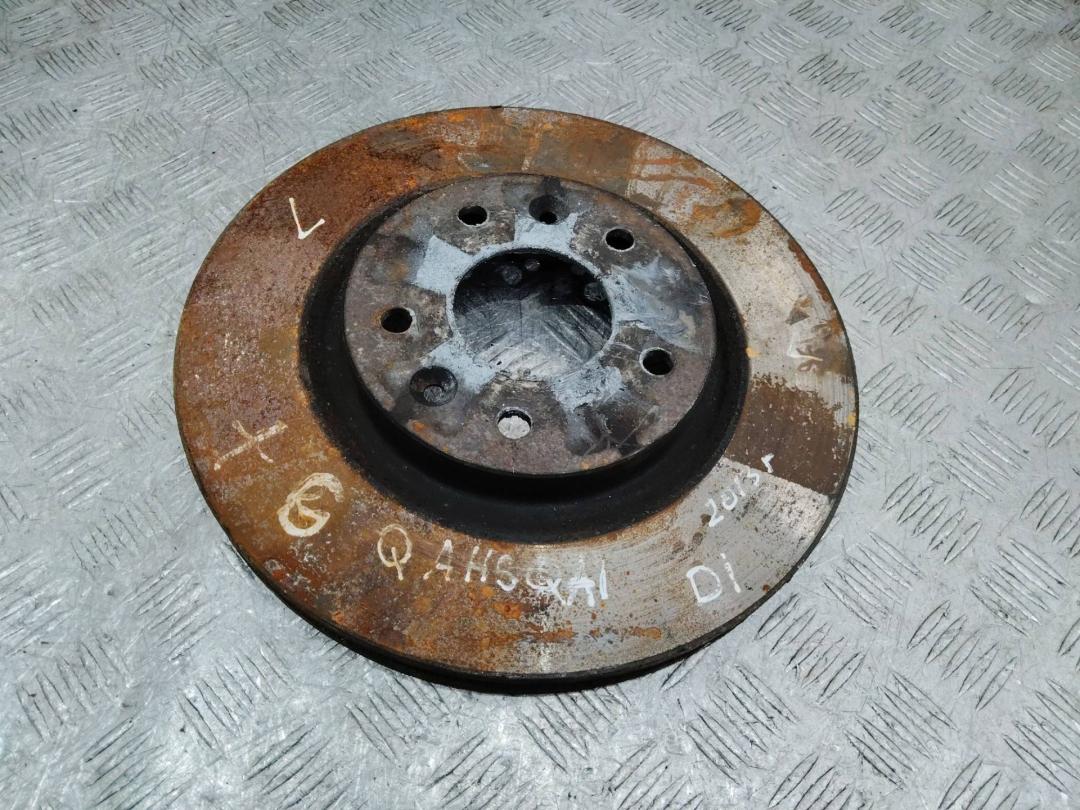 диск тормозной передний Nissan Qashqai 2 поколение 2013, 1.5 л., дизель - фото №1