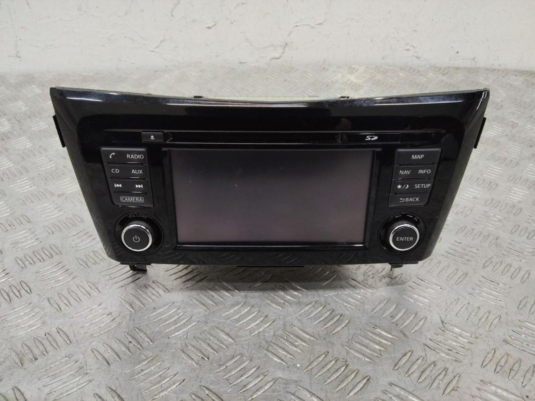 магнитола Nissan Qashqai 2 поколение 2015, 259154ET1A, 7513750220 - фото №1