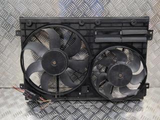 вентилятор радиатора Volkswagen Tiguan 1 поколение [рестайлинг] 2012, 1K0121207BC, 1K0121205AD