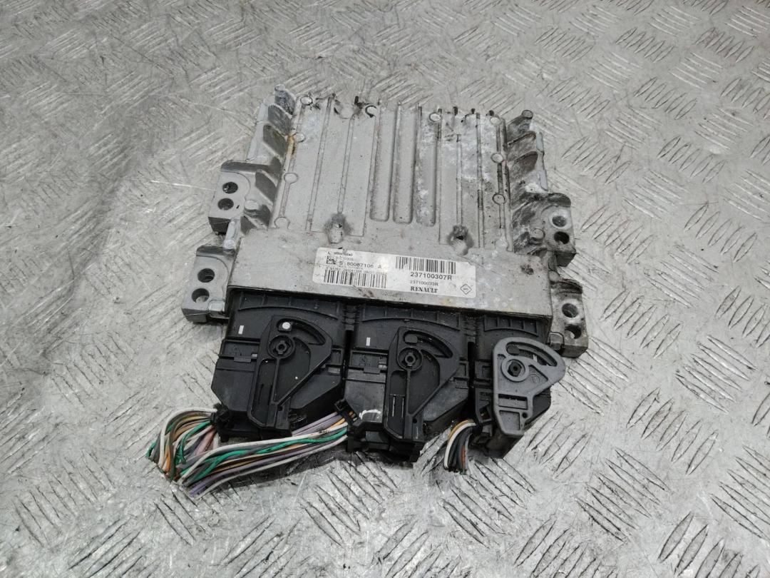 блок управления двигателем Renault Megane 3 поколение 2009, 1.5 л., дизель, МКПП, 237100307R - фото №1