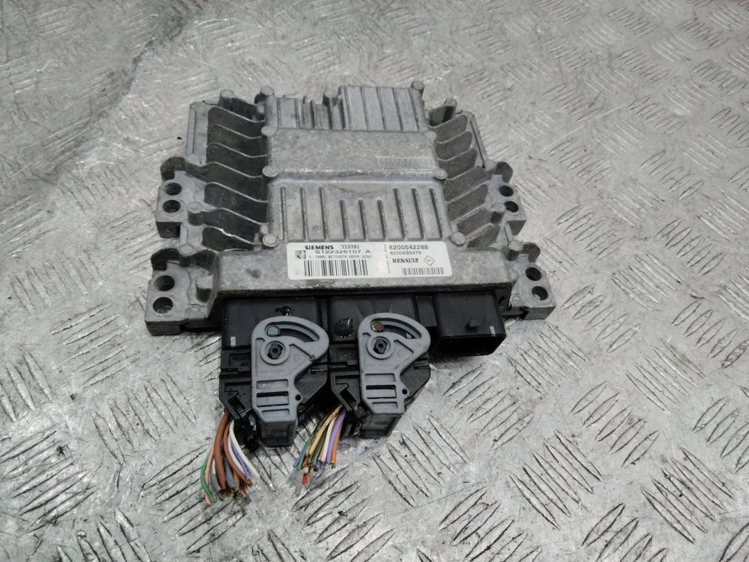блок управления двигателем Renault Megane 2 поколение 2005, 1.5 л., K9K 732, дизель, МКПП, 8200542288, 8200495479 - фото №1