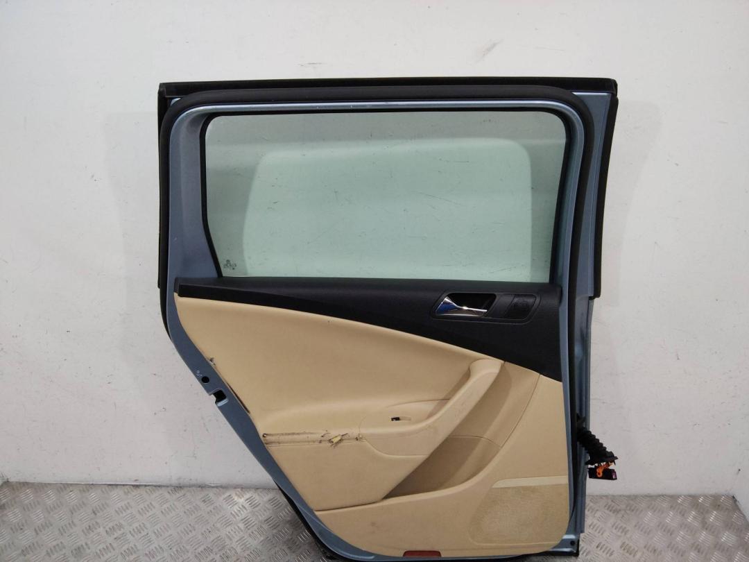 стеклоподъемник электрический задний левый Volkswagen Passat B6 2007, универсал - фото №1