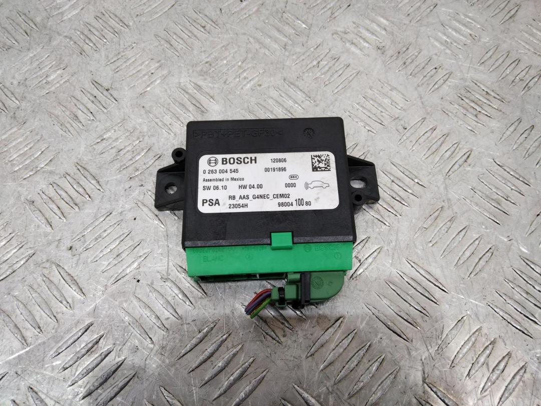 блок управления парктрониками Citroen C4 2 поколение 2012, 9800410080 - фото №1