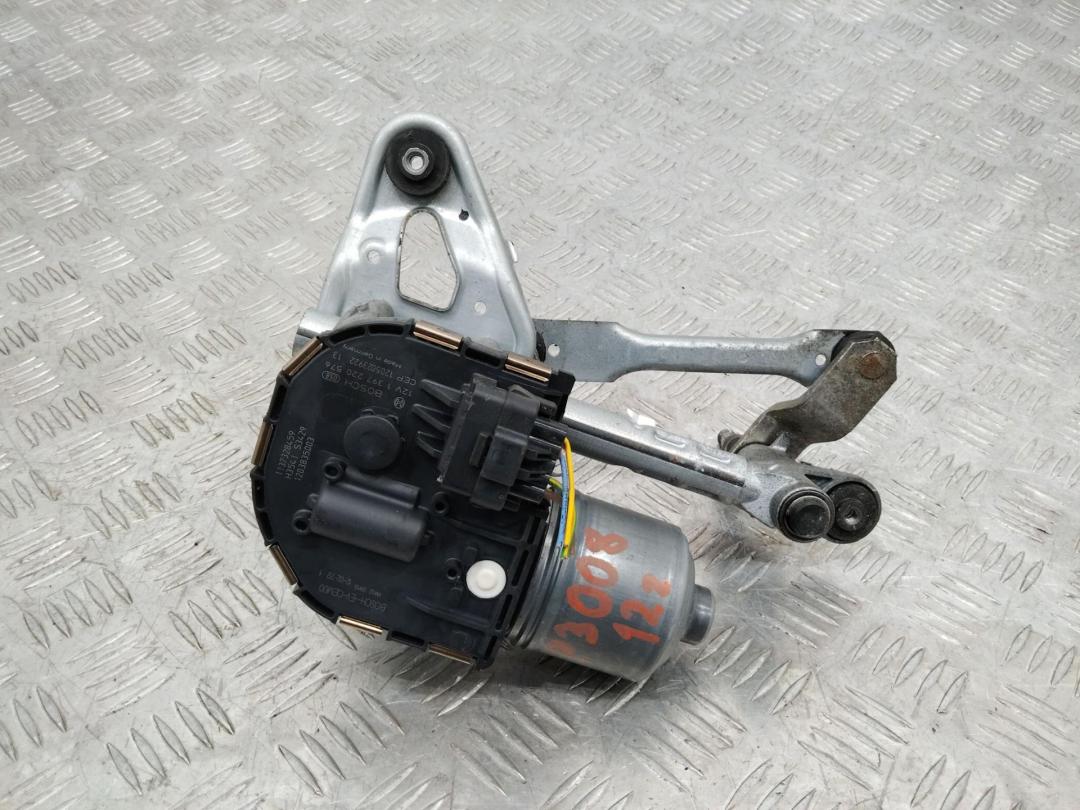 моторчик передних стеклоочистителей (дворников) Peugeot 3008 1 поколение 2012, 9671062180, 1397220576 - фото №1