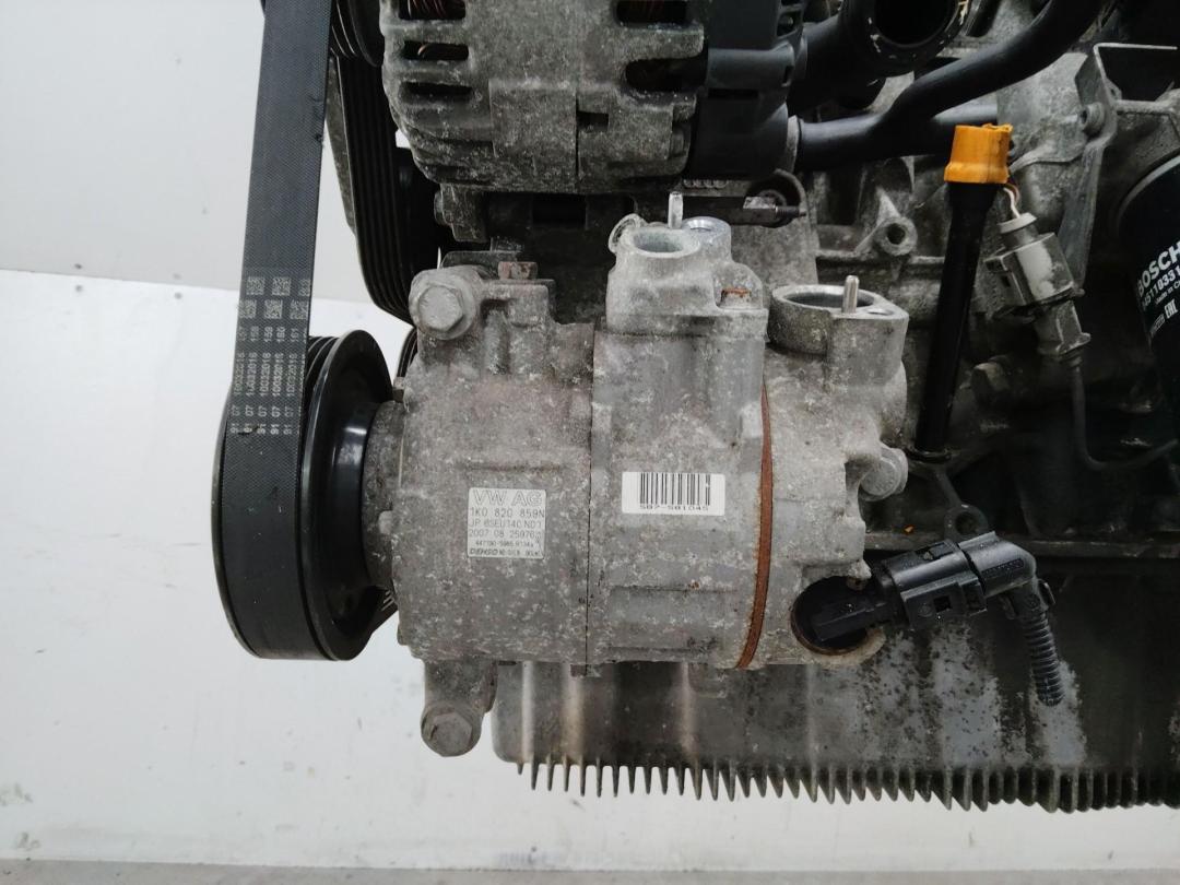 компрессор кондиционера Volkswagen Golf 6 поколение 2008, 1.6 л., BSE, бензин, 1K0820859 - фото №1