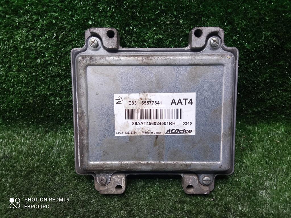 блок управления двигателем Opel Corsa D рестайлинг (2010—2011) 2010, 1.4i A14XER, 55577841 - фото №1