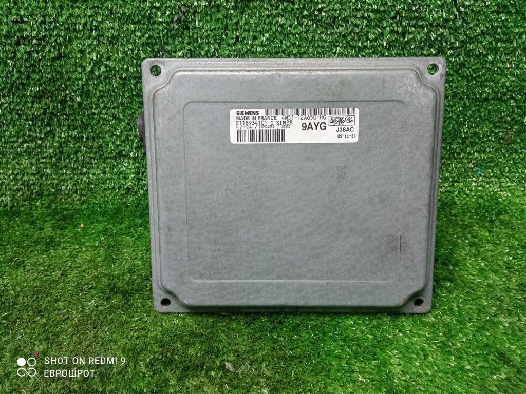блок управления двигателем Ford Focus II рестайлинг (2007—2011) 2010, 1.6i HWDA, 5M5112A650HG - фото №1