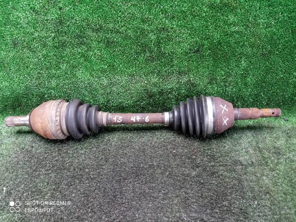 полуось передняя левая (приводной вал, ШРУС) Opel Meriva B (2010—2014) 2012, 1.4T A14NEL, 13248626 - фото №1