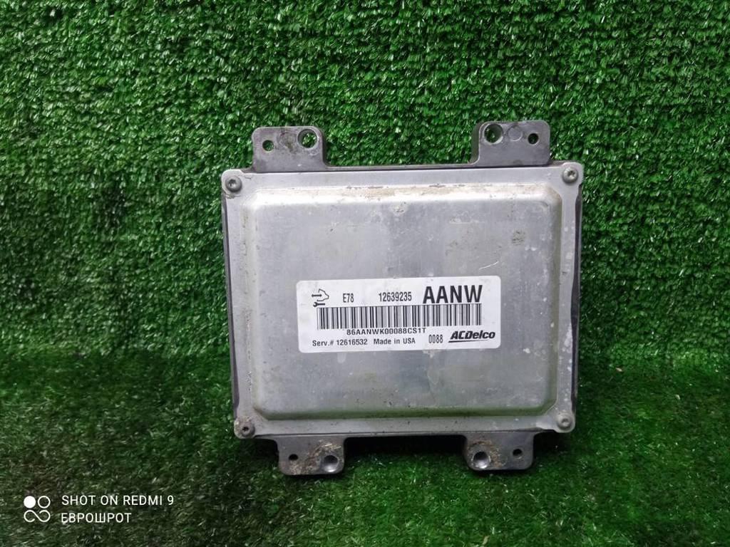 блок управления двигателем Opel Astra J рестайлинг (2012—2018) 2014, 1.4T A14NET, 12639235 - фото №1