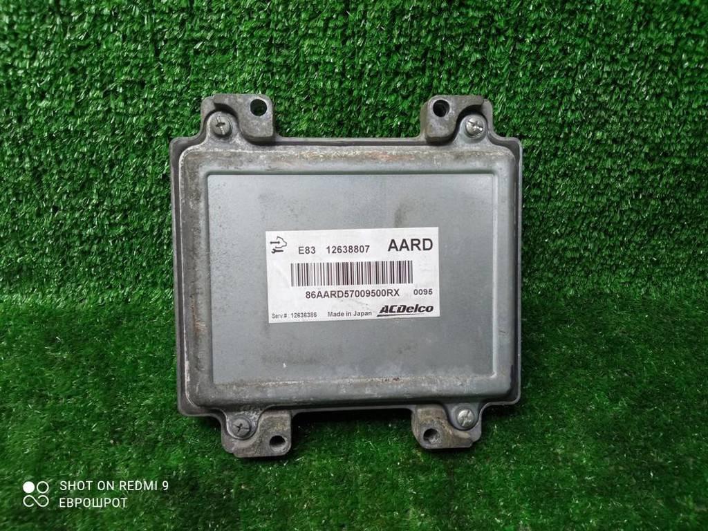 блок управления двигателем Opel Astra J рестайлинг (2012—2018) 2014, 1.6i A16XER, 12638807 - фото №1