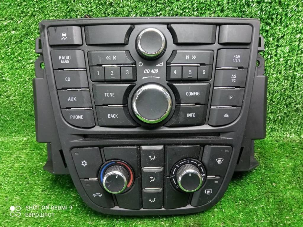 блок управления печки / климат-контроля Opel Meriva B (2010—2014) 2012, 1.4T A14NET, 13346092 - фото №1