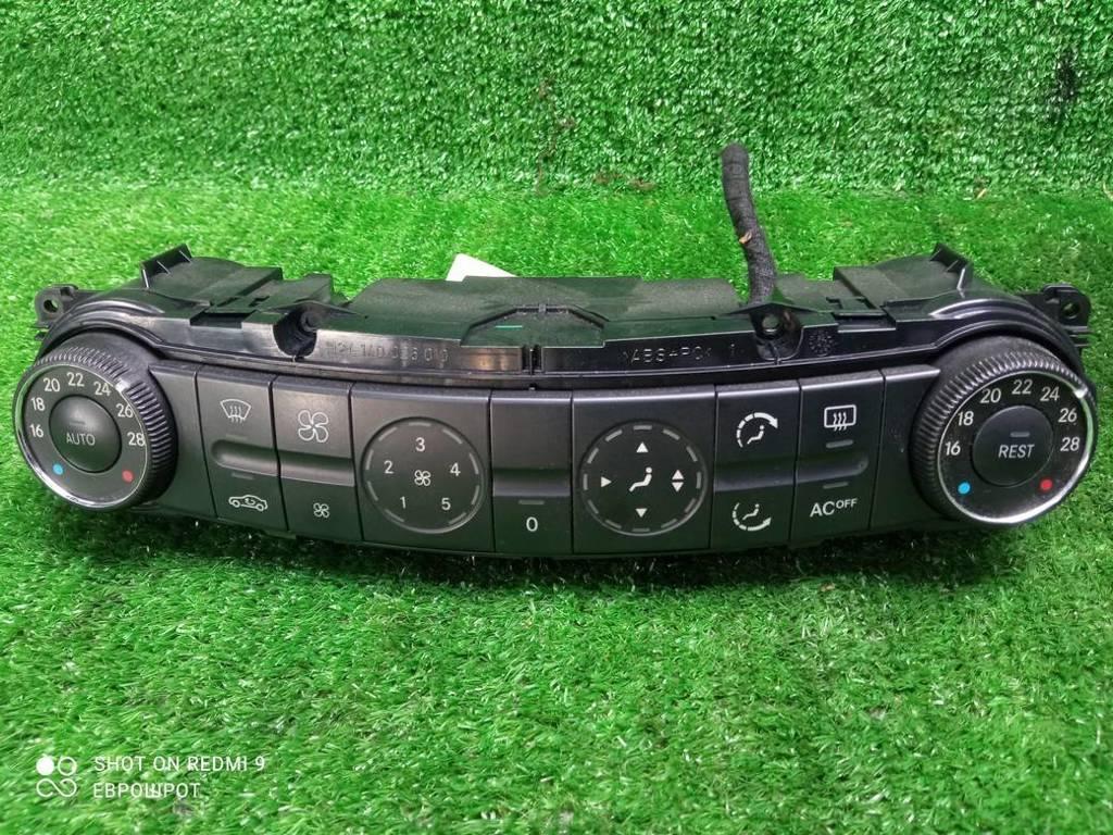 блок управления печки / климат-контроля Mercedes-Benz E-Класс W211/S211 (2002—2006) 2007, 2.7TD 647.961, 2118300190 - фото №1