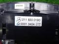 блок управления печки / климат-контроля Mercedes-Benz E-Класс W211/S211 (2002—2006) 2007, 2.7TD 647.961, 2118300190 - фото №6
