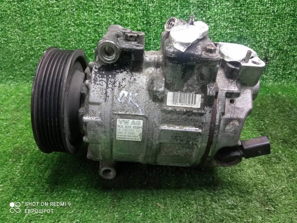 компрессор кондиционера Volkswagen Passat B6 (2005—2010) 2008, 1.8TSI BZB, 1K0820859M - фото №1