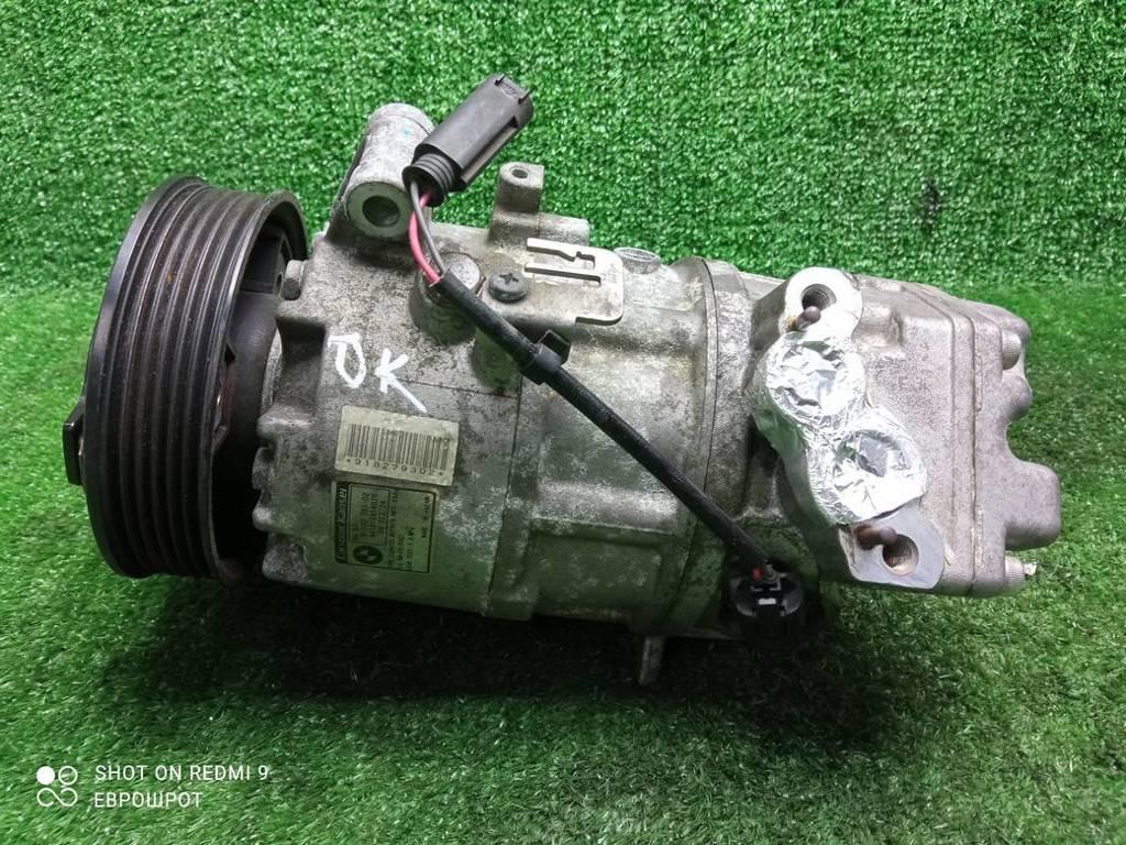 компрессор кондиционера BMW 3 серия E90/E91/E92/E93 (2005—2010) 2008, 2.0i N46B20BD, 64529182793 - фото №1