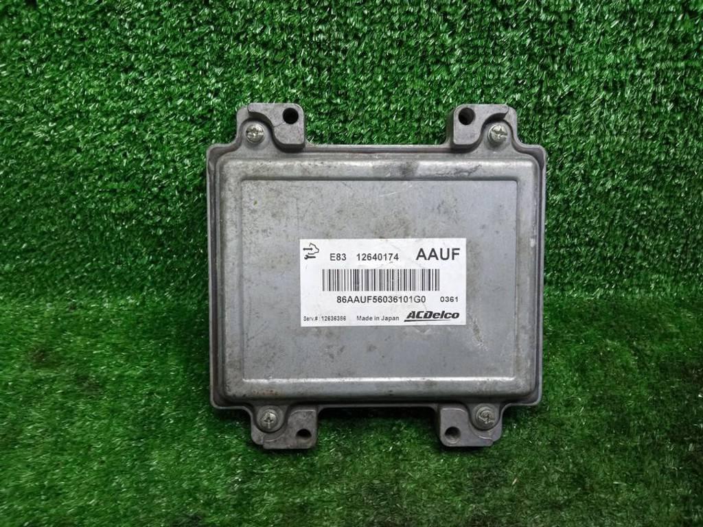 блок управления двигателем Opel Meriva B (2010—2014) 2012, 1.4T A14NET, 12636386 - фото №1