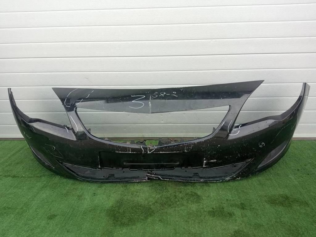бампер передний Opel Astra J (2009—2012) 2010, 1.6i A16XER, 13264403 - фото №1