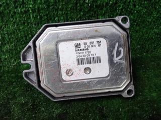 блок управления двигателем Opel Zafira A рестайлинг (2003—2006) 2004, 1.8i Z18XE, 55351751
