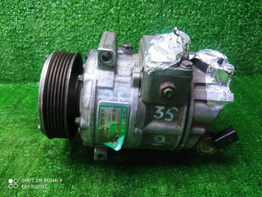 компрессор кондиционера Volkswagen Passat B6 (2005—2010) 2008, 2.0FSI BVY 091243, 1K0820803Q - фото №1