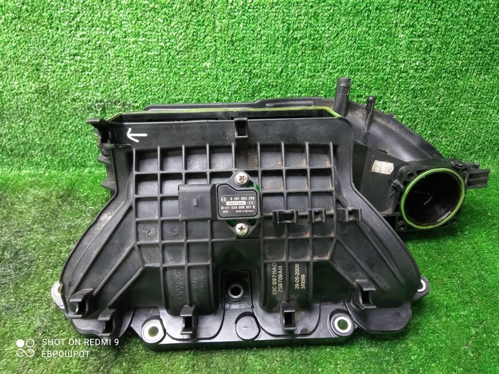 коллектор впускной Volkswagen Golf Mk6 (2008—2012) 2009, 1.4TSI CAX 328978, 03C129711AD - фото №1