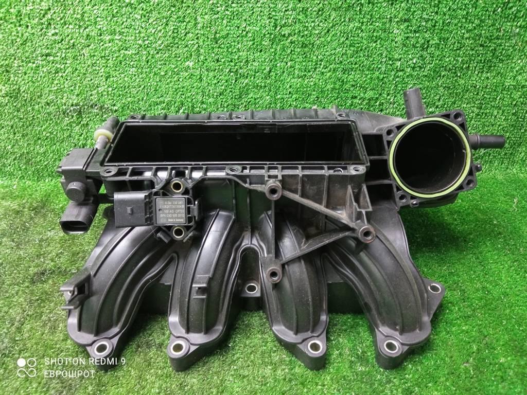 коллектор впускной Volkswagen Caddy III (2004—2010) 2008, 1.2 TSI CBZB, 03F129711H - фото №1
