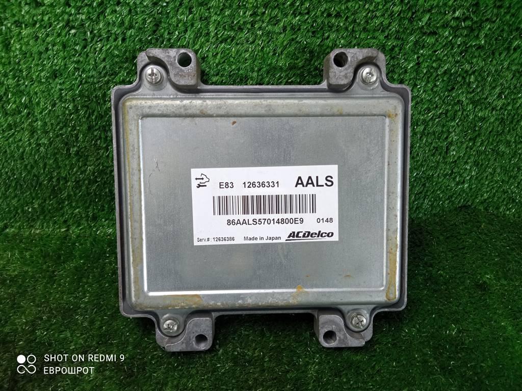 блок управления двигателем Opel Insignia I (2008—2013) 2010, 1.8i A18XER, 12636386 - фото №1