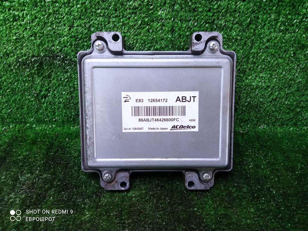 блок управления двигателем Opel Astra J рестайлинг (2012—2018) 2014, 1.6T A16LET, 12654172 - фото №1