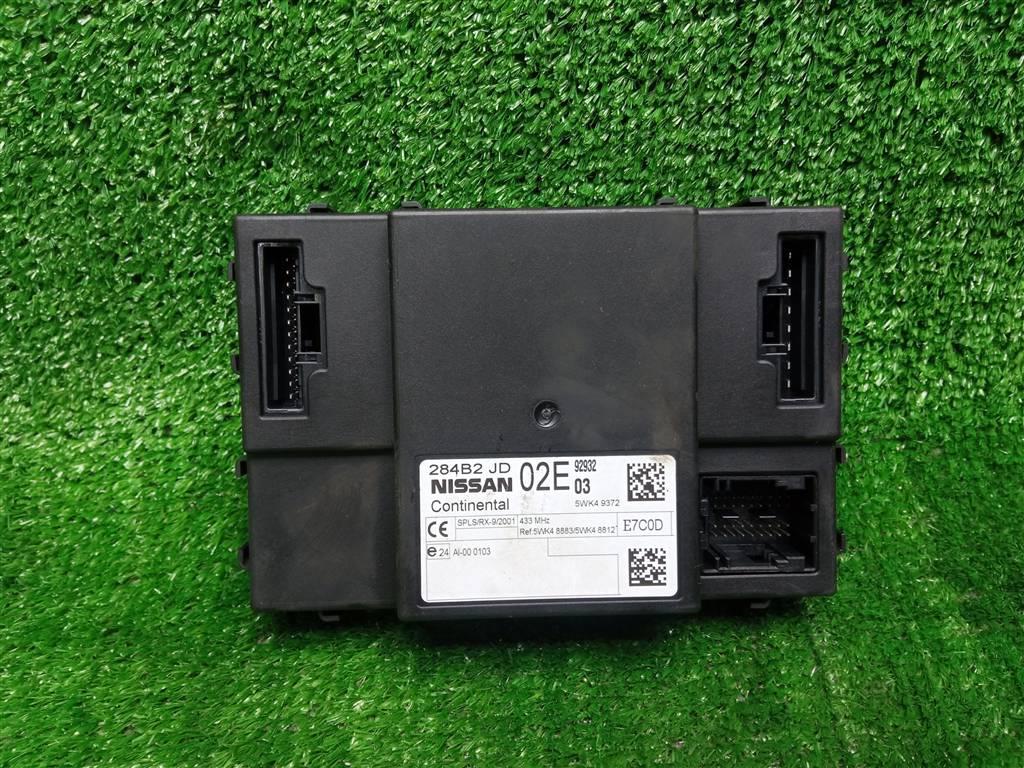 блок комфорта Nissan Qashqai I (2006—2010) 2009, 1.5TD K9K 282, 284B2JD02E - фото №1