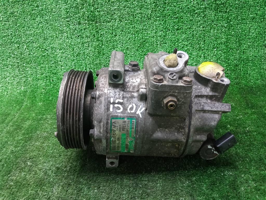 компрессор кондиционера Volkswagen Passat B6 (2005—2010) 2008, 2.0TD BKP, 1K0820803Q - фото №1