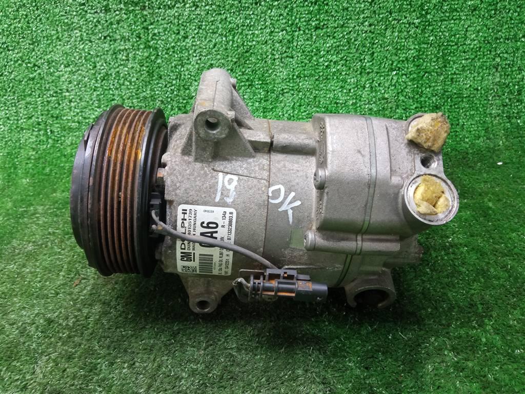 компрессор кондиционера Opel Astra J (2009—2012) 2010, 1.6T A16LET, 13412251 - фото №1