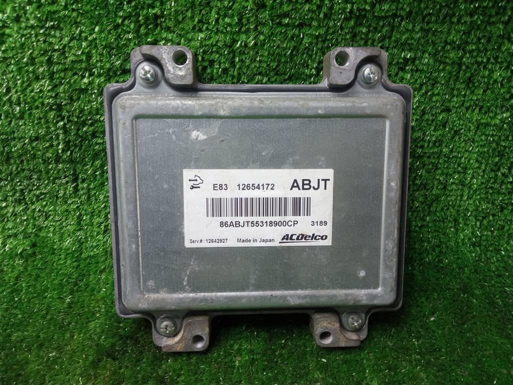 блок управления двигателем Opel Astra J рестайлинг (2012—2018) 2014, 1.6T A16LET, 12654172 - фото №1