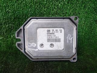 блок управления двигателем Opel Zafira A рестайлинг (2003—2006) 2004, 1.8i Z18XE, 55351702