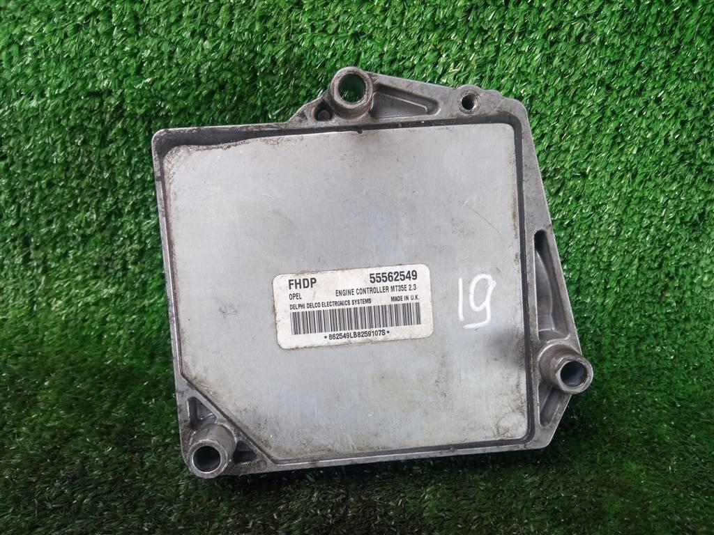 блок управления двигателем Opel Astra H рестайлинг (2006—2014) 2012, 1.6i Z16XEP, 55562549 - фото №1