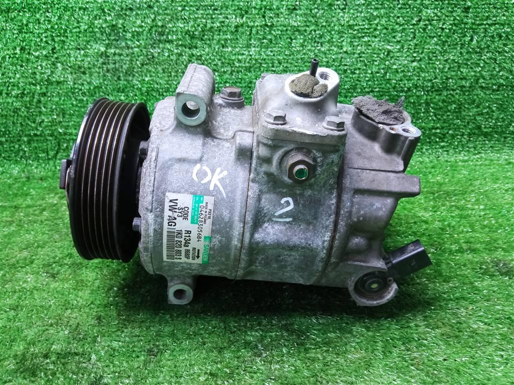 компрессор кондиционера Volkswagen Passat B7 (2010—2015) 2011, 2.0i BVY, 1K0820803S - фото №1