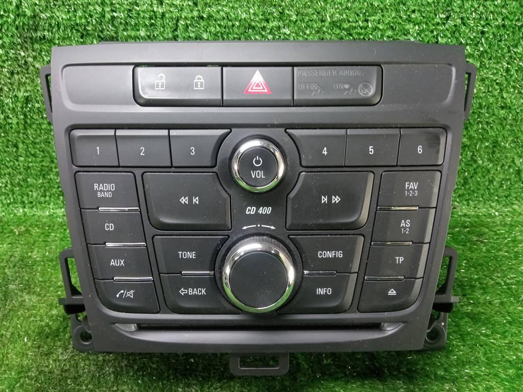 кнопка (выключатель) Opel Zafira C (2011—2016) 2013, 1.4T A14NET, 20875735 - фото №1