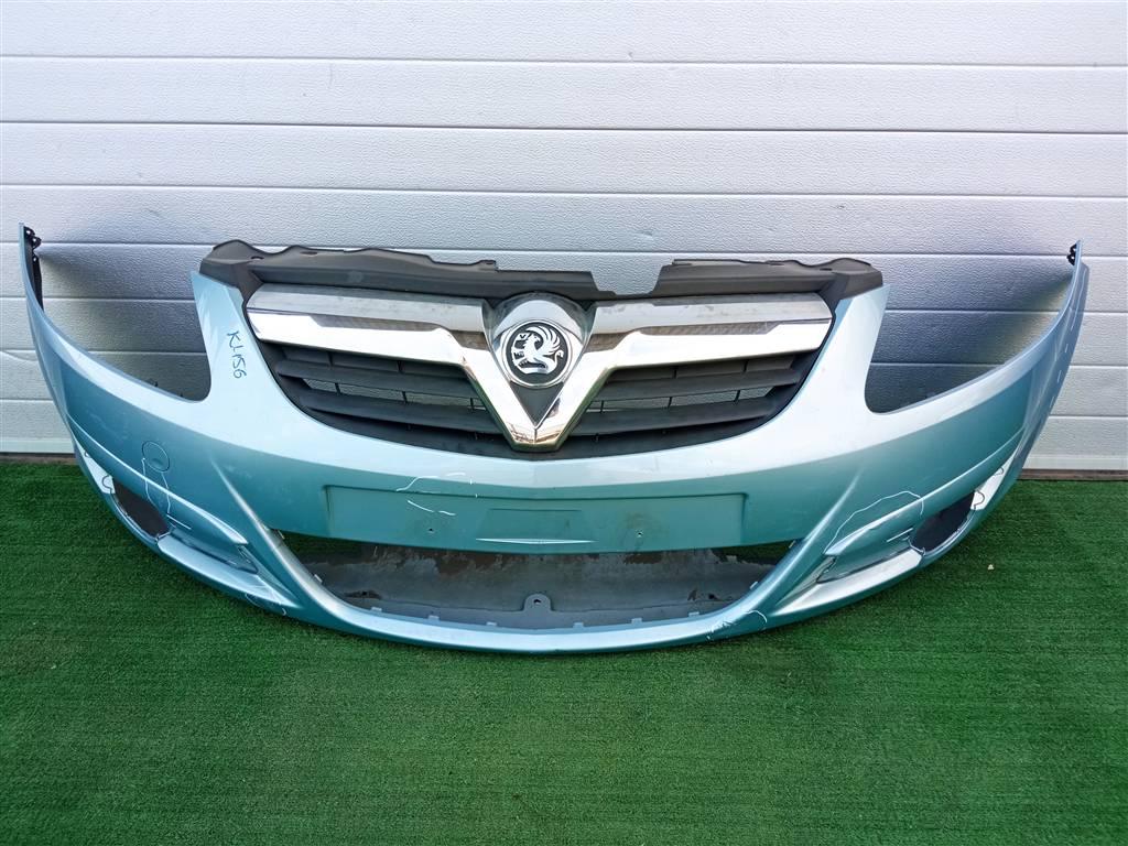 бампер передний Opel Corsa D (2006—2010) 2009, 1.4i Z14XEP, 13211462 - фото №1